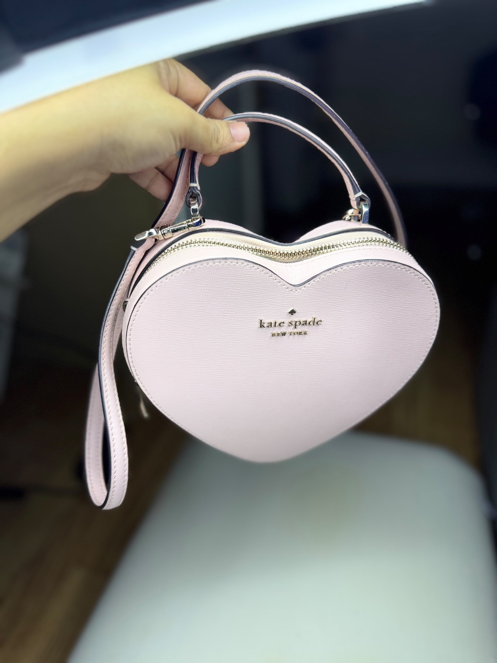 Kate Spade Heart Shack Heart Shape Crossbody Bag - Picture 13 of 16